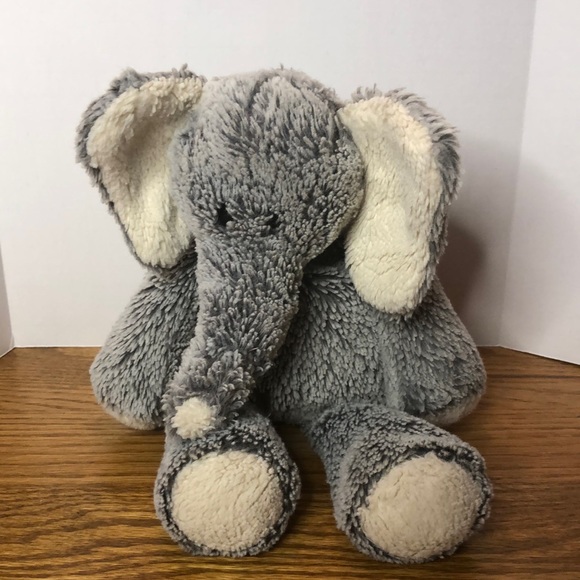 Mary Meyer Floppy Grey Elephant Plush Truck Up Good Luck Stuffed Animal - Picture 1 of 4